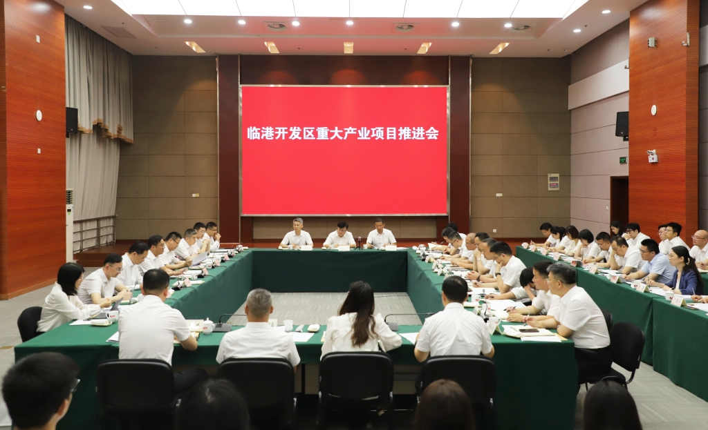 臨港開發區召開重大產業項目推進會